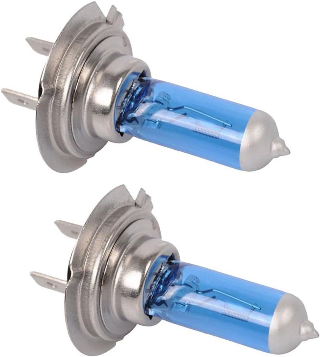 Halogeen Koplampen - Autolampen Wit - Betere Zichtbaarheid - Xenon Gas Gevuld - 2 Stuks - Wit