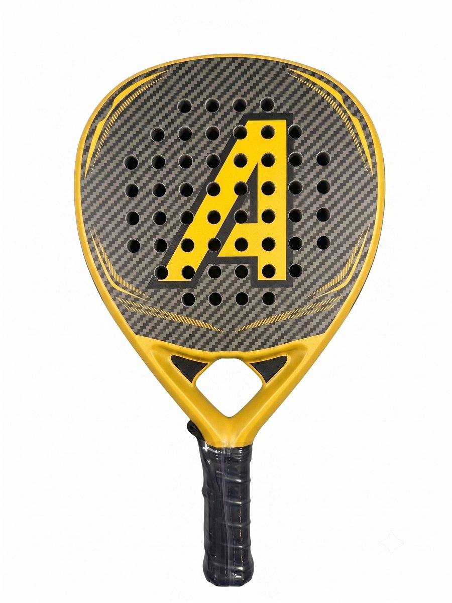 Top allround Padelracket - Ace Padel Nexo Apex - Gold - 3K Hybrid Carbon - Controle & Power