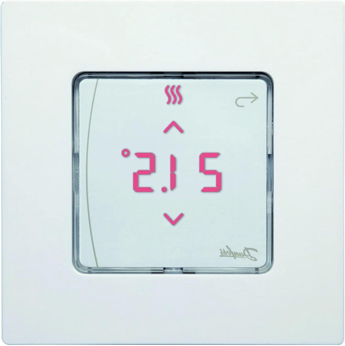 Kamerthermostaat - Digitale Thermostaat - Verwarming Regelen - App Bediening - Opbouwmontage - Wit