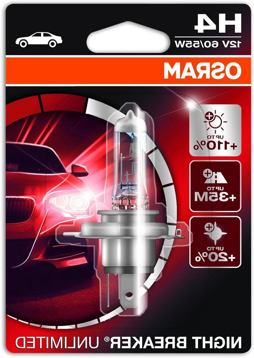 Autolampen - Koplamp Gloeilamp - Veiliger Rijden - Meer Licht - 12 Volt 75 Watt - Rookglas