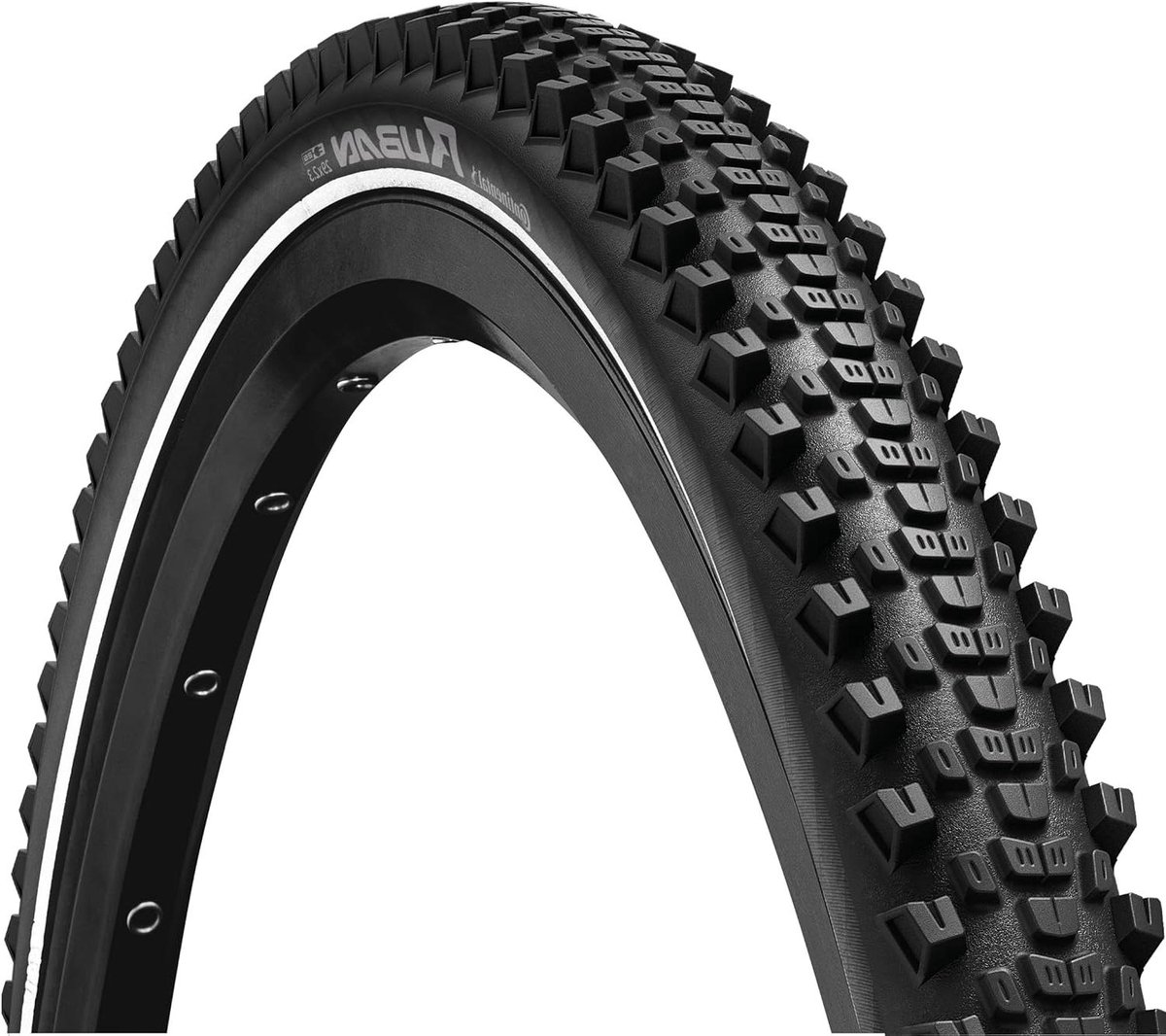 Ruban Draadband - Fietsband - Allround Fietsen - Snel Rollende Middenstrip - 29 x 2.30 inch - Zwart