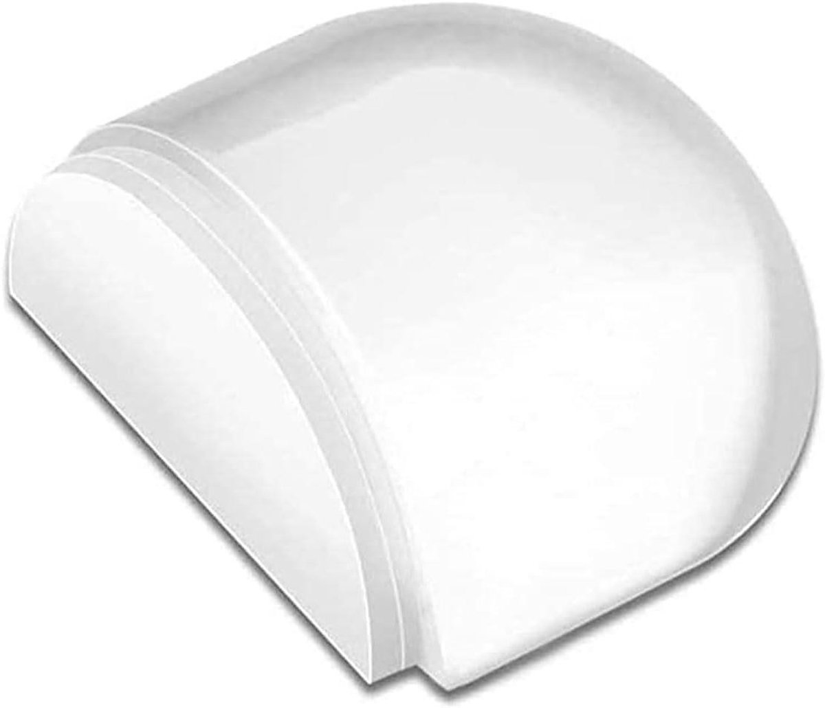 Transparante deurstopper - Zelfklevende stopper - Bescherming muur - Onzichtbaar design - 1 stuk - Transparant