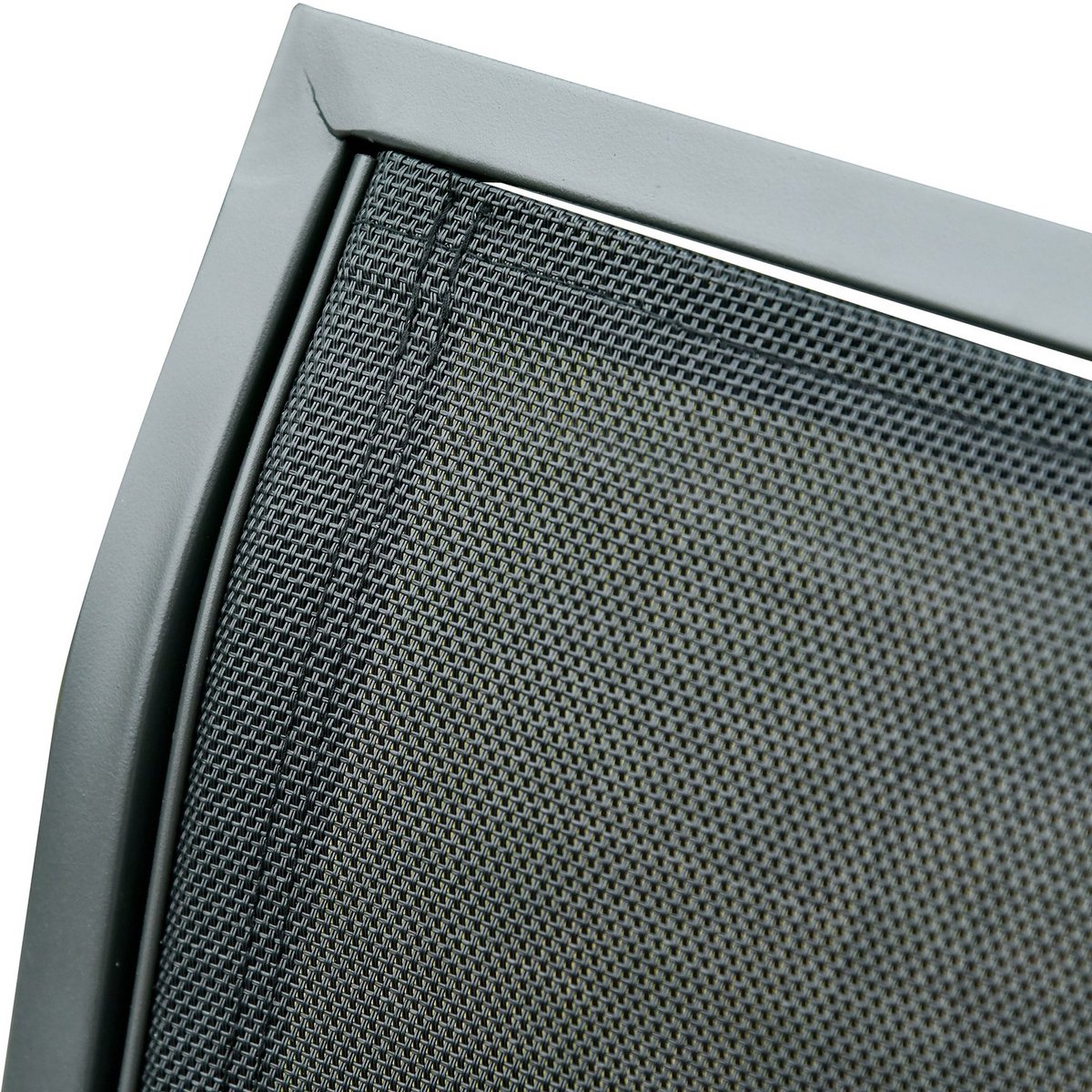 YYchan schommelbank voor buiten - 3 personen - zwart - 147 x 75 x 85 cm