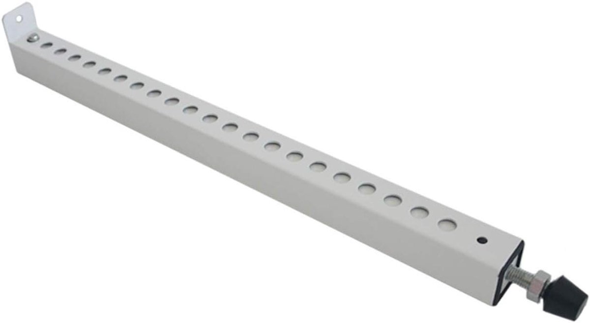Raambeveiligingsbalk - Terrasdeurslot - Huis Beveiligen - Verstelbaar - 15.5-29.5 inch - Wit
