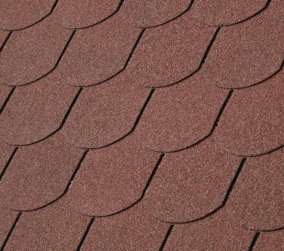 Bitumen dakspanen - Dakshingles beverstaart - Tuinhuis dakbedekking - Weerbestendig oxidebitumen - 2 m² - Rood