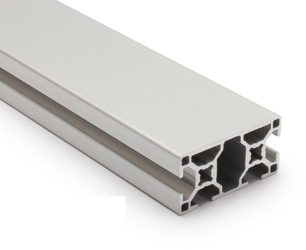 Aluminium profiel 60x30L 8mm groef gesloten montage systeem profiel 350mm