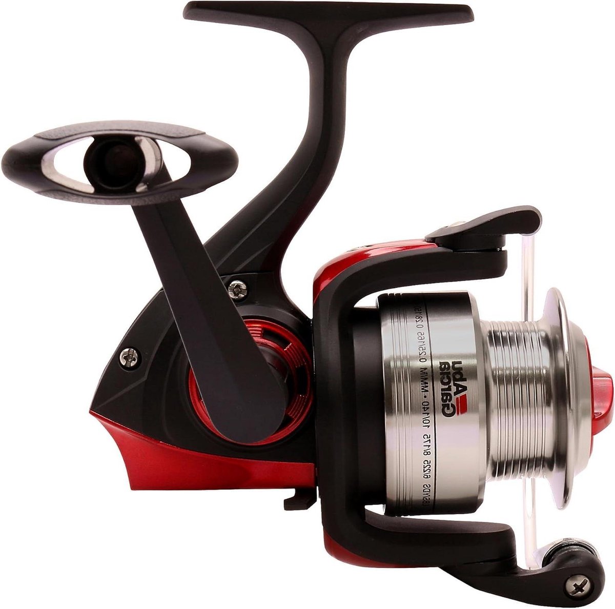 Spinmolen Vissen - Haspel Reel - Vissen Sport - Lichtgewicht Grafiet - Maat 40 - Zwart Rood