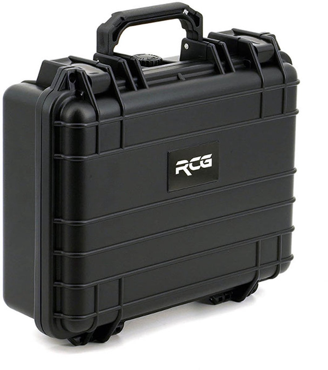 Universele Hardcase Koffer met Plukschuim - 33 x 28 x 12 cm - Opbergkoffer - Zwart - 330 LOW