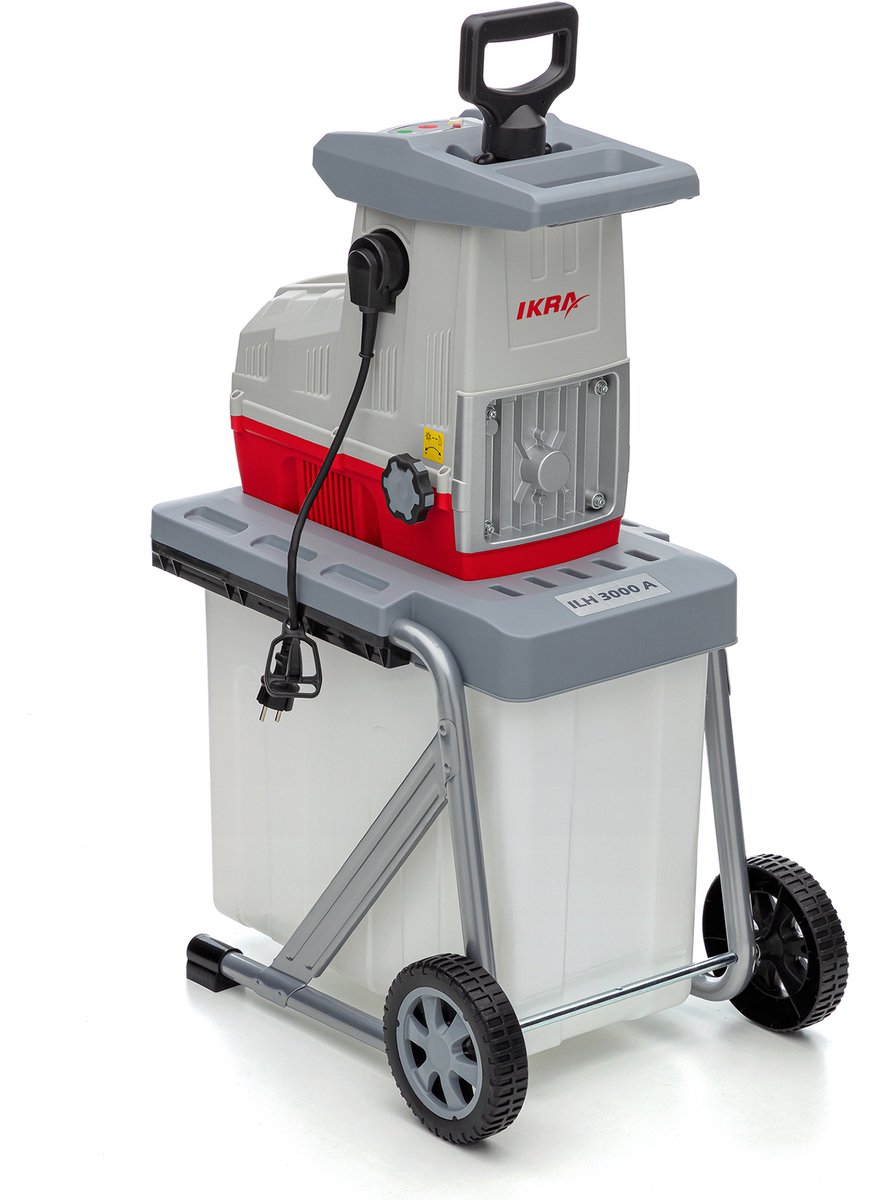 IKRA elektrische hakselaar rolversnipperaar ILH 3200 A, takdikte tot 44 mm, 3.200 W