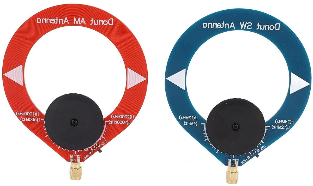 Mini Loop Antenne - PCB Antenne Kortegolf - Radio Ontvangst Verbeteren - Draagbaar Lichtgewicht Ontwerp - 2 Stuks - Niet gespecificeerd