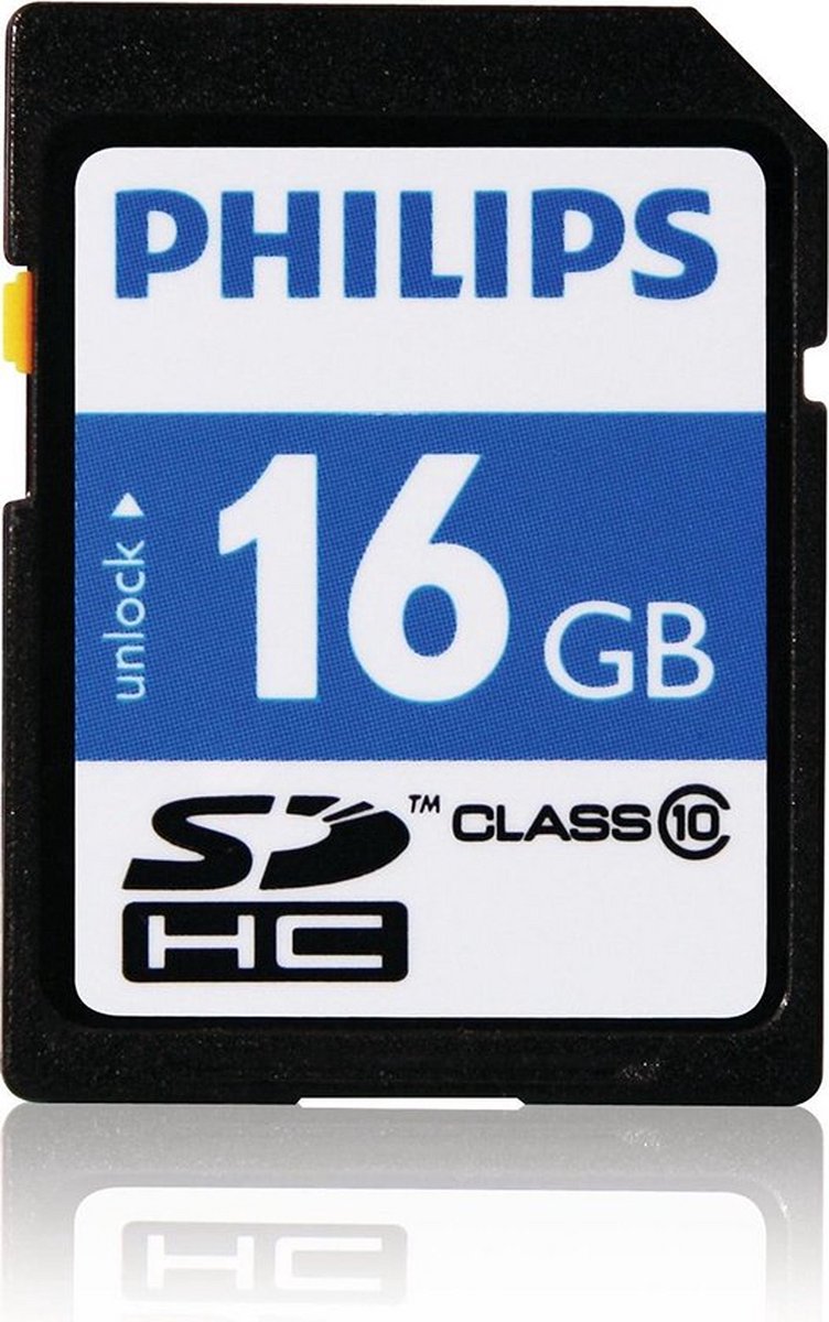 Philips SD Card - 16Gb - Geheugenkaart