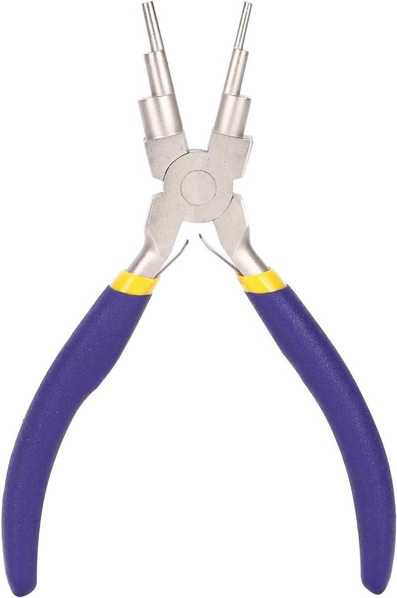 Sieraden Tang - Knutseltang Kralen tang - Sieraden Maken - 6-in-1 Ring Buiger - 126 g - Paars