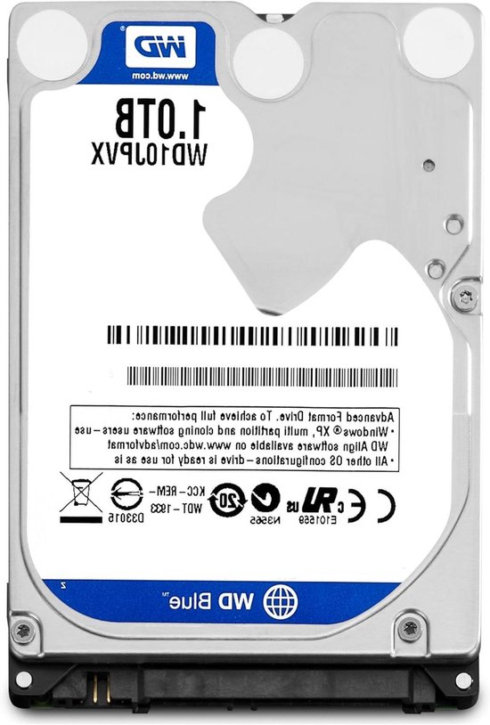 Interne Harde Schijf 1TB 2.5 inch SATA voor Laptop en PC van Merkloos — afbeelding 2