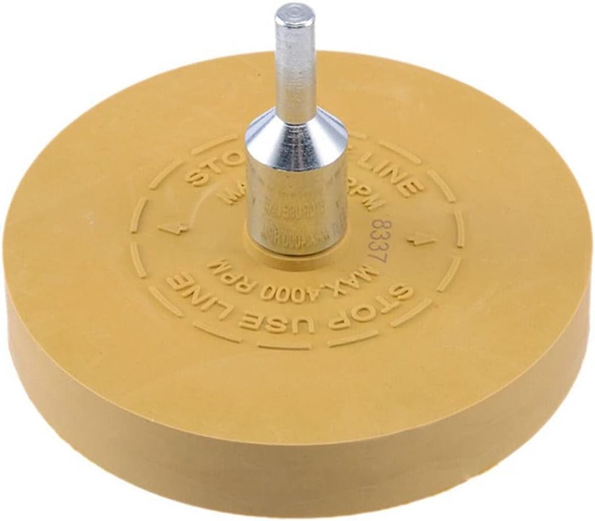 Lijmverwijderaar Schraper - Rubberen Wisser - Stickers Verwijderen - Snel en Efficiënt - 90 x 15 mm - Grijs