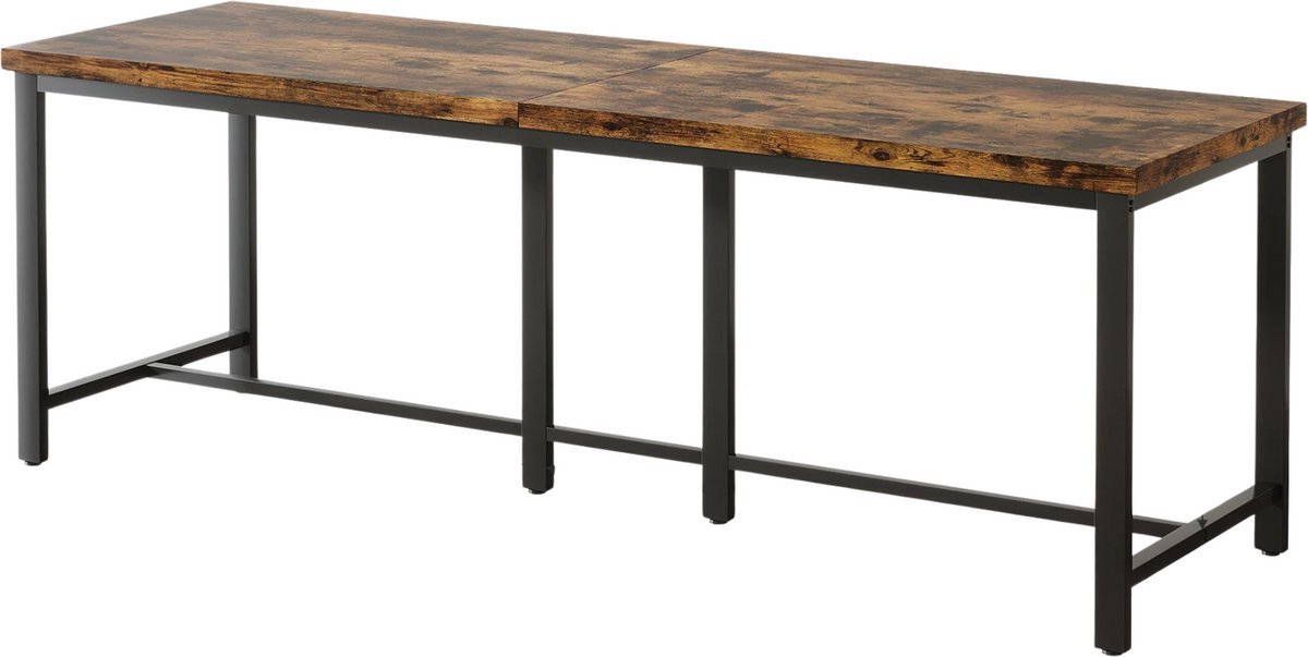 Bureau 200cm - Vintage en 200cm bureau - Geschikt voor Volwassenen