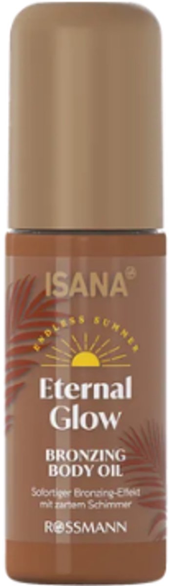 ISANA Eternal Glow Bronzing Body Oil - 75ml | Met Kokosolie & Vitamine E - Intensieve Bruining - Zomer Limited Edition
