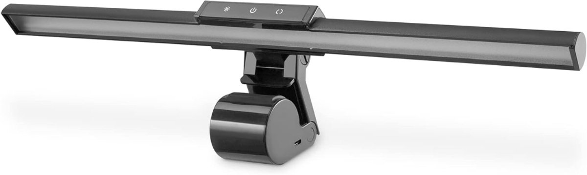 QORA® Monitorlamp - Monitor Lightbar - Monitorlicht - Monitor Licht - Zwart - 9cm x 45cm x 3cm