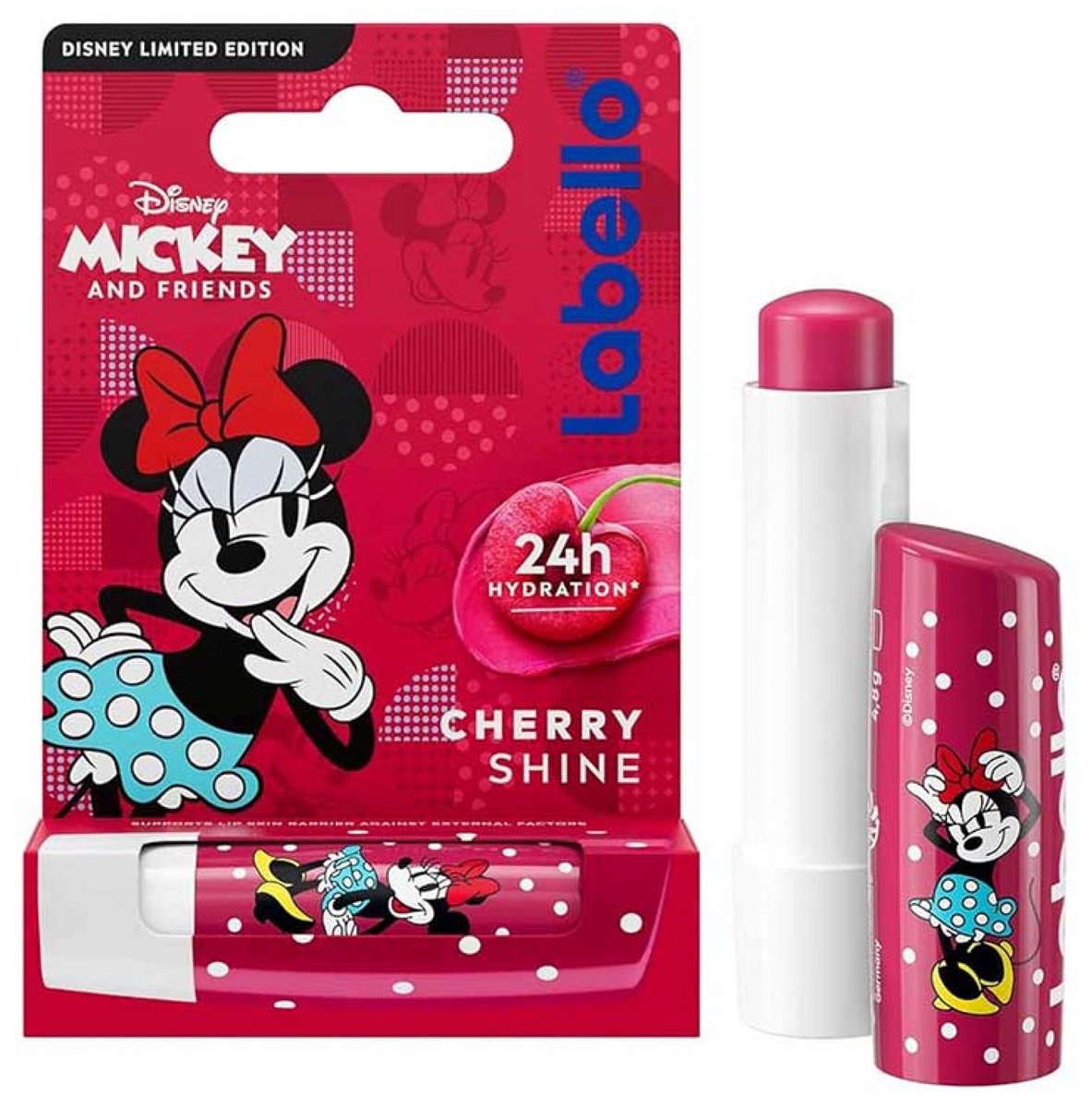 Labello Disney Gekleurde Lippenbalsem 4,8 g (Modellen : Minnie)