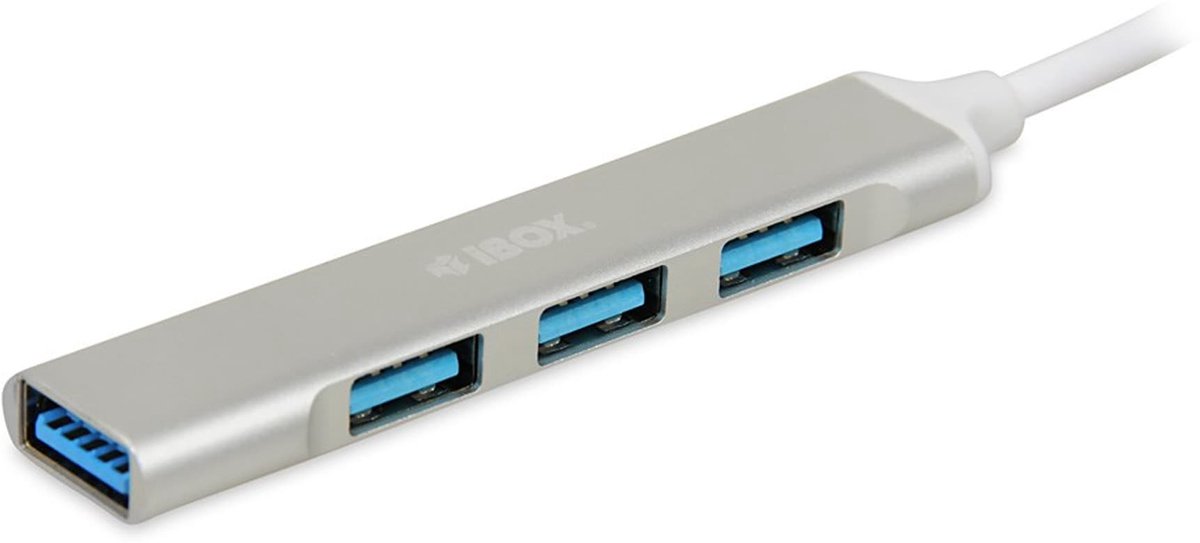 Ibox Usb-Hub Multiport Voor Laptop, Pc, Computer, Usb30, Usb20-Verlenging