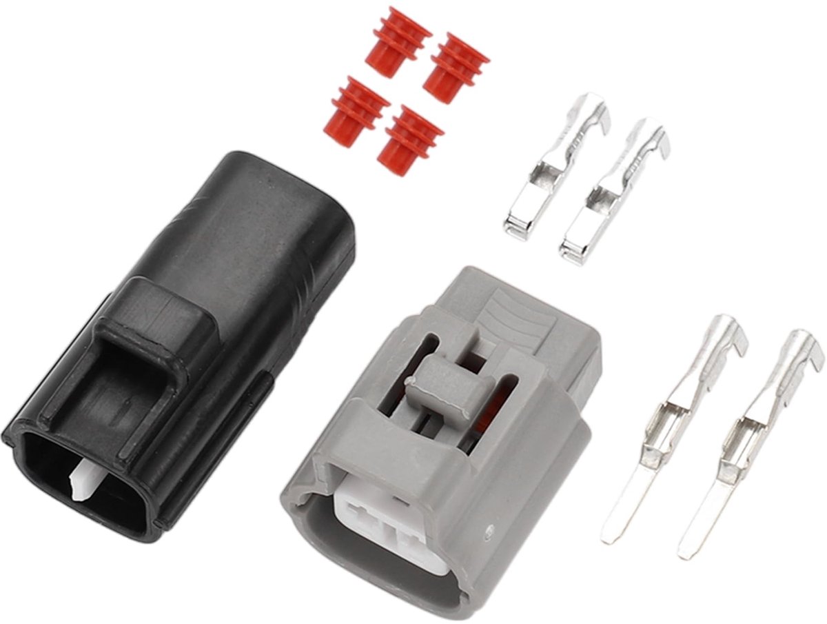 Dailygoods - 2 Pin Elektrische Draht Connector Plug voor Auto's