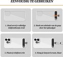 Instructies voor het gebruik van een telefoonkoord aan een hoesje: 1. Verwijder het hoesje. 2. Steek de gesp door het oplaadgat. 3. Plaats de telefoon terug. 4. Hang de lanyard eraan.