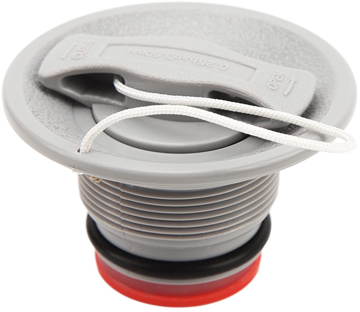 Dailygoods- Luchtklep 2 Stuks - Kajakbootluchtventiel - Opblaasbare Gasplug - Vervanging - PVC - Maat 15 x 10 x 6 cm - Ventiel