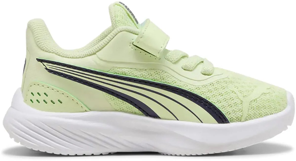 Puma Pounce Ac+ Hardloopschoenen Kinderen Grijs