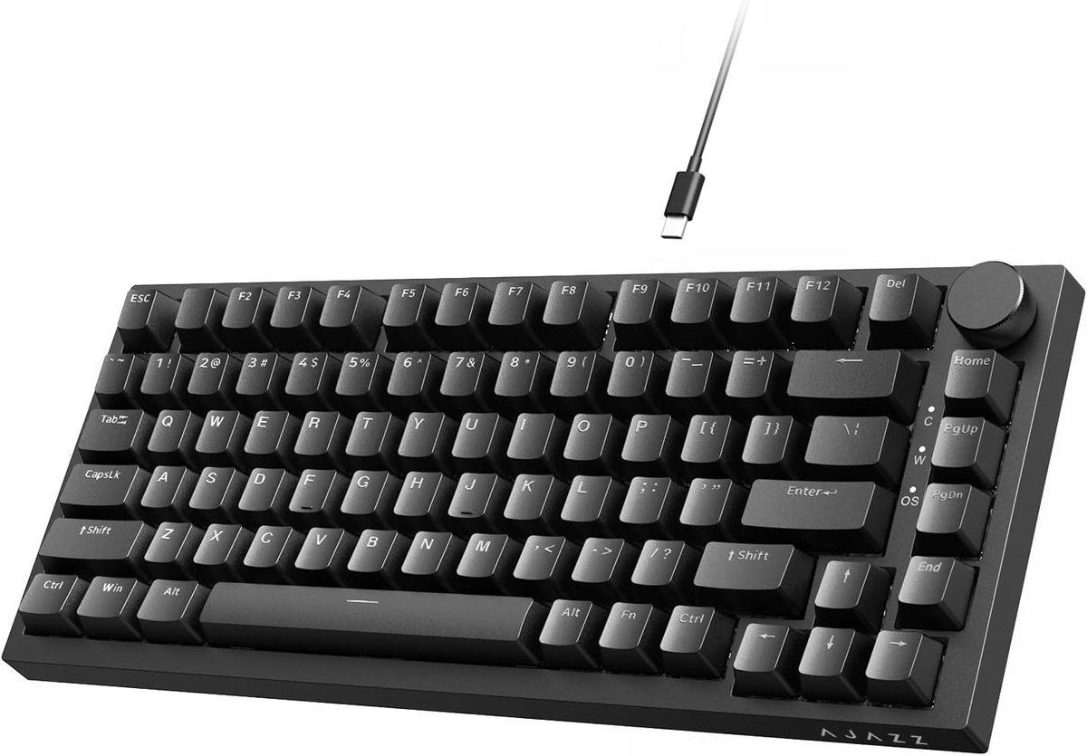 Ajazz AK820 75% toetsenbord met hot swap thumbnail 2