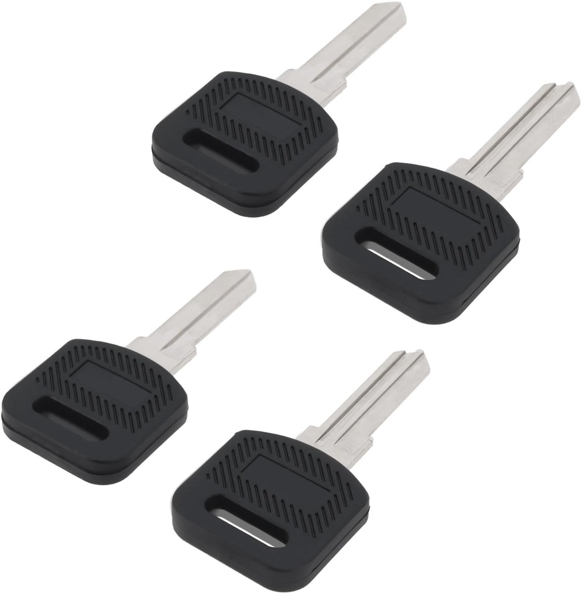 Dailygoods- Vervangingssleutels Roestvrij Staal - 2x A106 Sleutels - 2x A105 Sleutels - Compatibel met WANGTONG - Compatibel met DAMUZHI DB - Voor Brievenbus - Brievenbussleutels