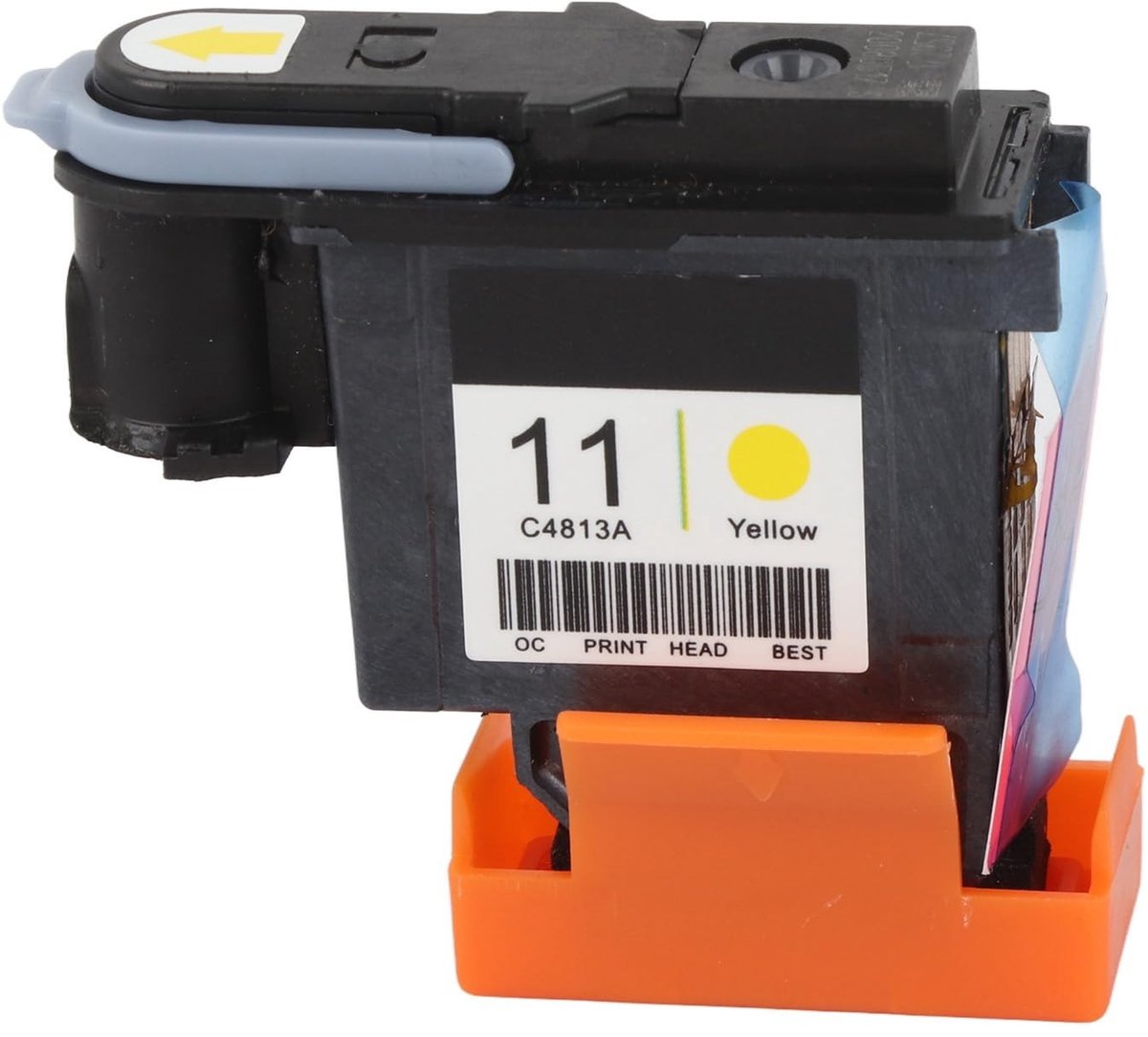 Dailygoods- Printkop Geel - ABS Materiaal - Geschikt voor Designjet 100/110/111/500/510/800/813/850 - Betrouwbare Prestaties - Lichtgewicht en Roestvrij. - Printerkop