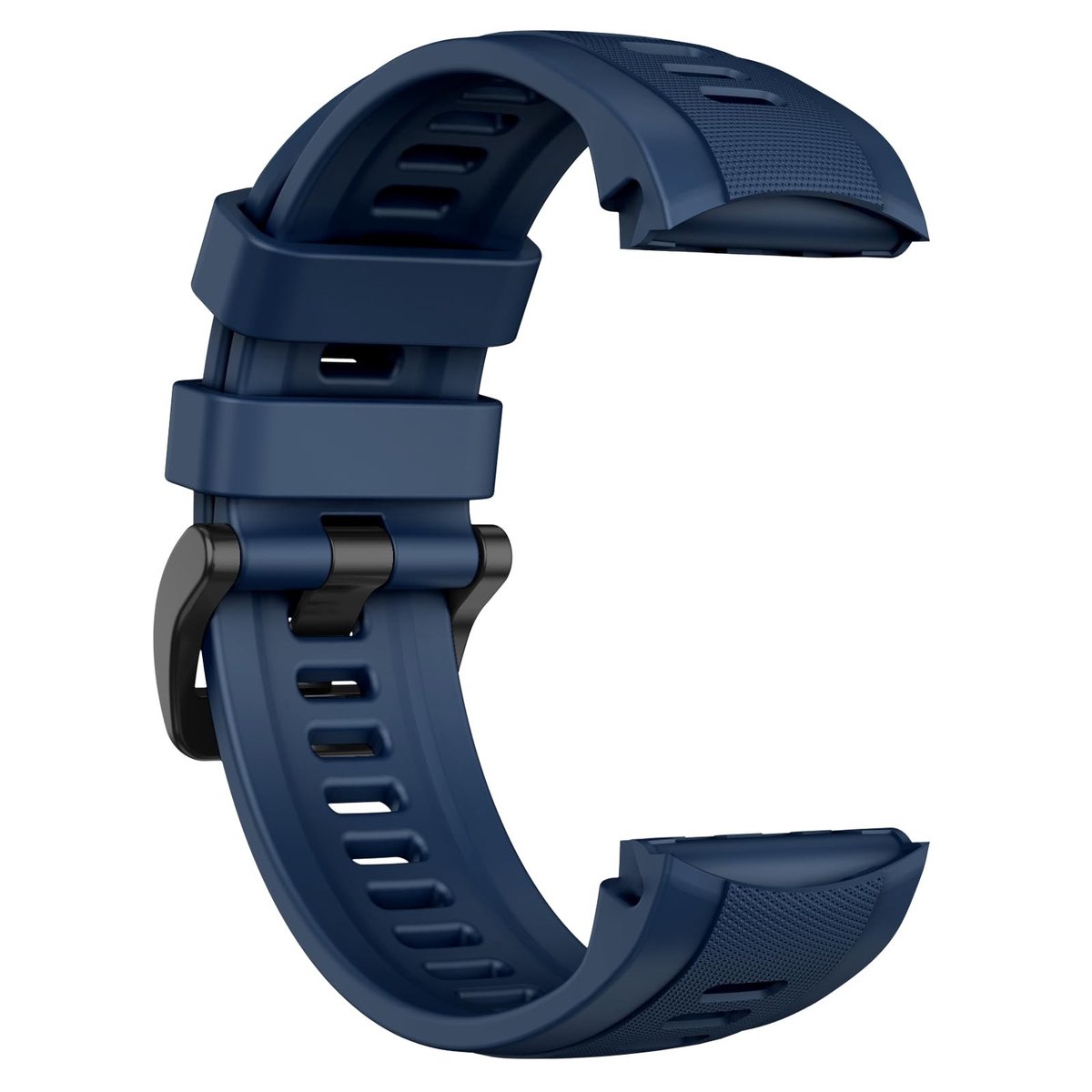 Dailygoods- Horlogebandje 22mm - Vervangend Siliconen Horlogebandje - Compatibel met Garmin Approach S70 - Lichtgewicht - Duurzaam - Verstelbaar - Smartwatchband
