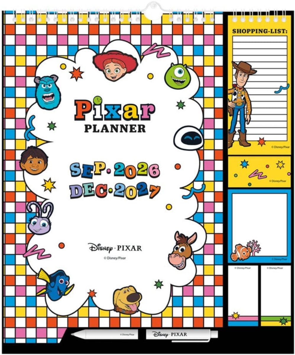 Grupo Erik Disney - Disney Pixar 2026/2027 Planner - Multicolours