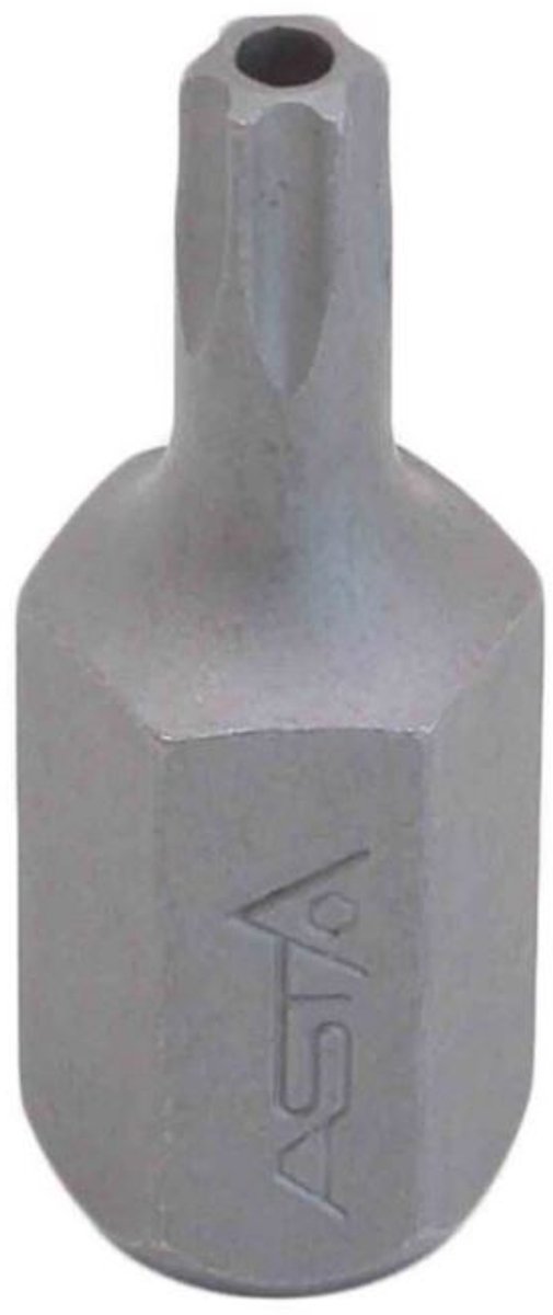 t25 bit 30mm - schroefbit - boorbit - bitje - torxbit met gat - asta