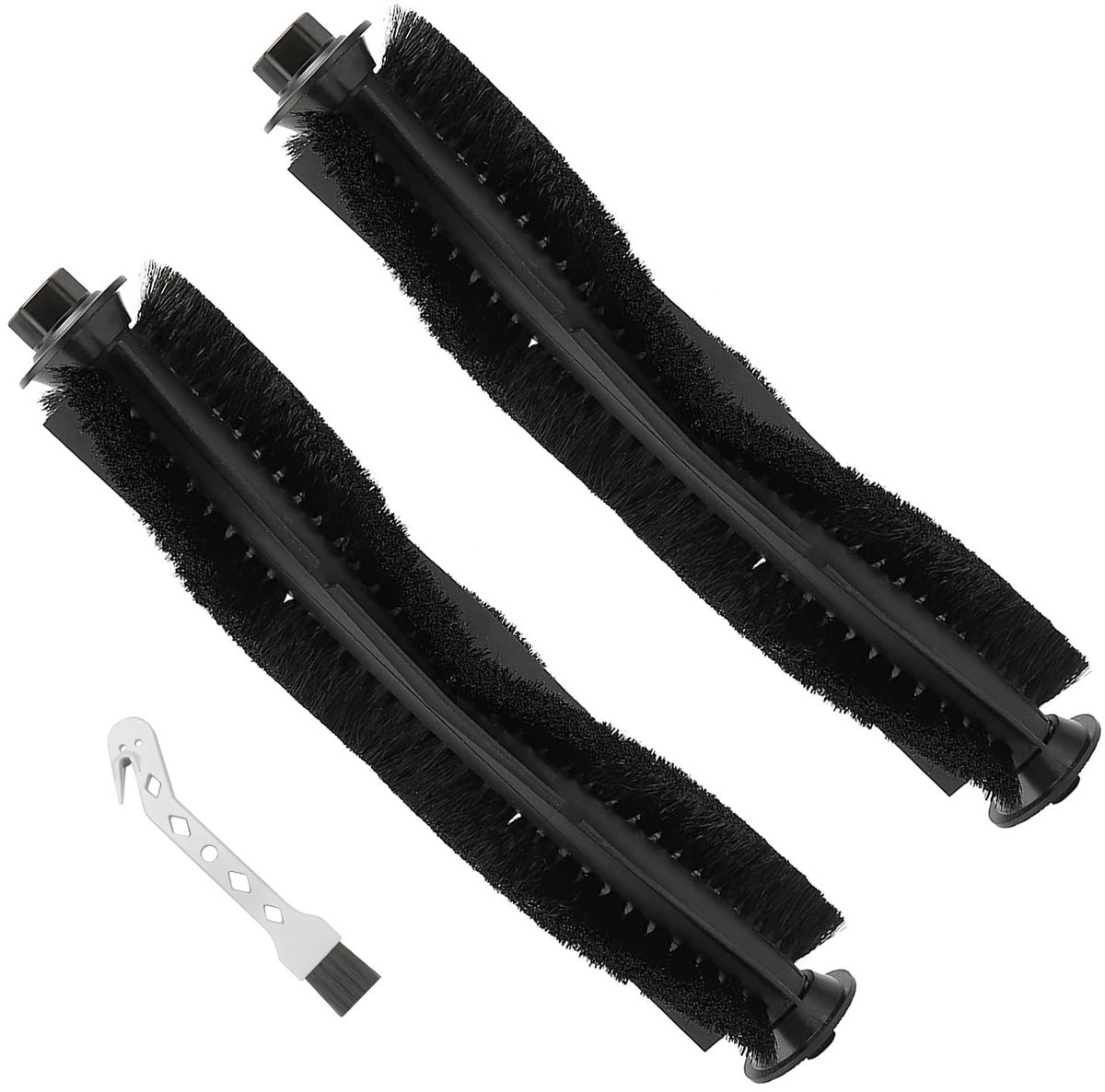 Dailygoods- Hoofdrolborstels - 2 Stuks - Anti-twist Roller - Vervangingsaccessoires - Compatibel met Proscenic M7 Pro/M7 MAX/M8 - Duurzaam ABS Materiaal - Stofzuigerborstel