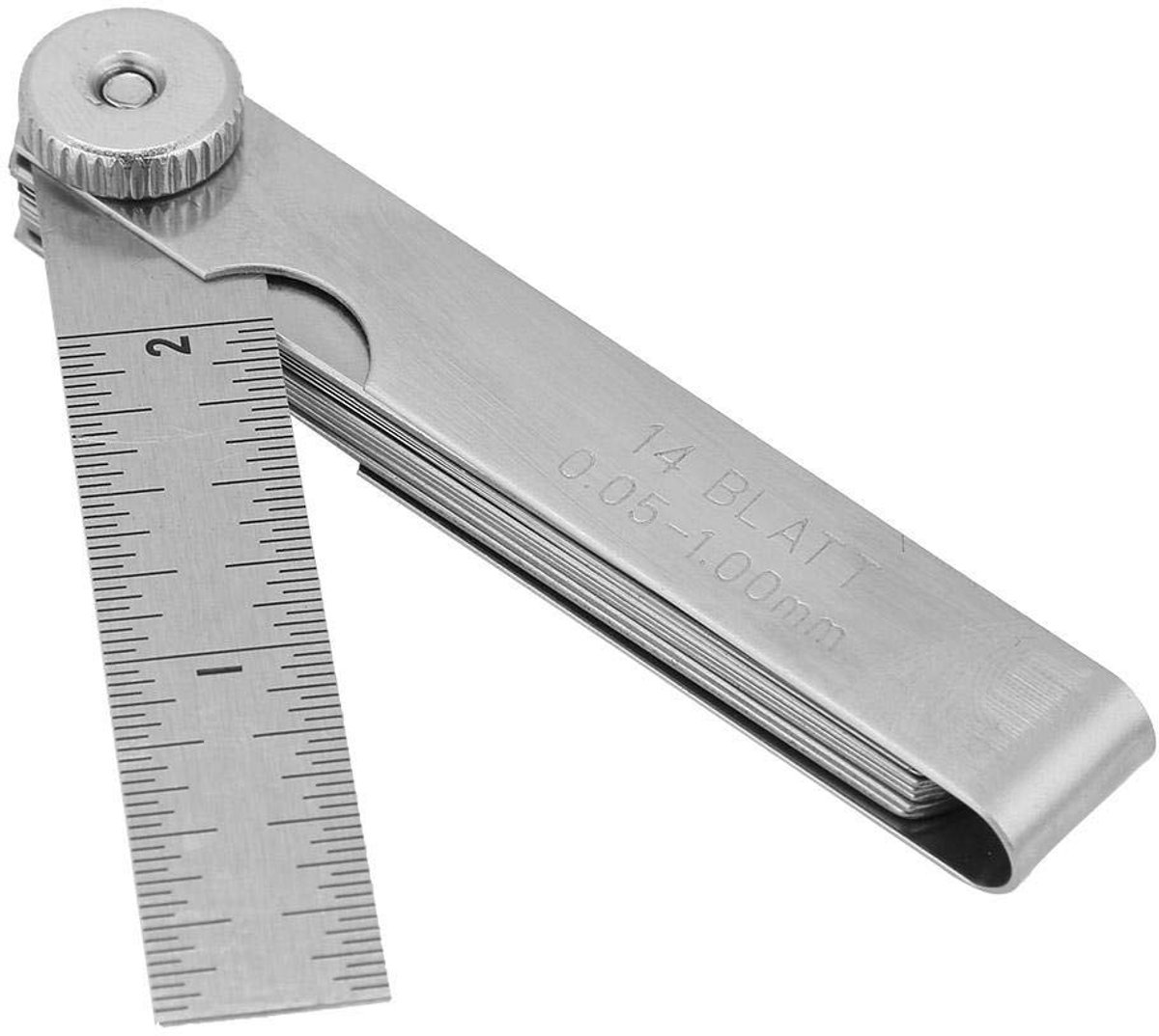 Dailygoods- Lasinspectiegereedschap 75 mm - Roestvrij Staal - Hoogwaardige Precisie