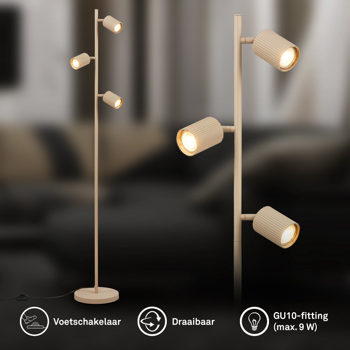BRILONER Ida - Vloerlamp thumbnail 4