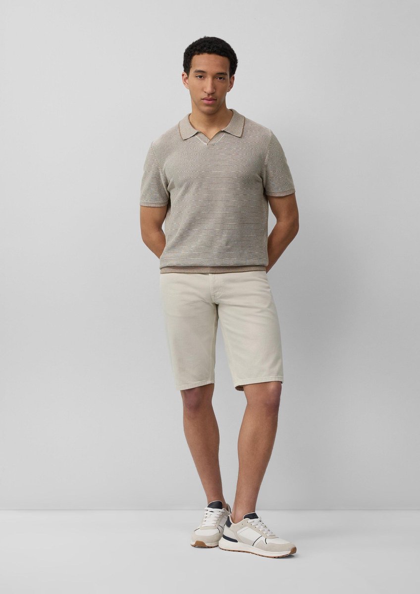 Bermuda jeans / regular fit / mid rise