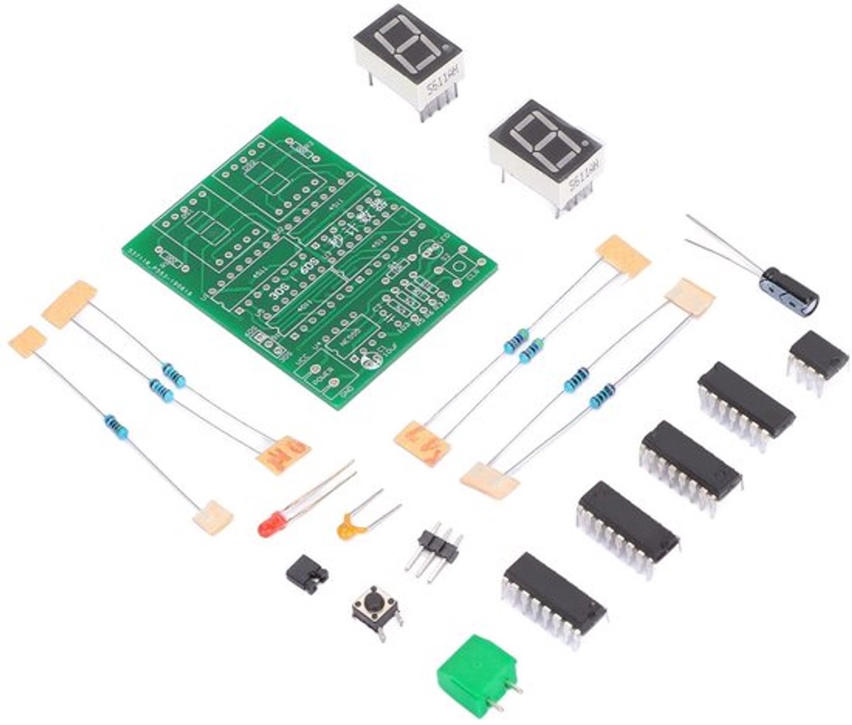 Dailygoody - 30-60s Teller Module Kit - DIY Elektronica - Eenvoudige