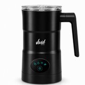 Vivid Green Melkopschuimer - Schenktuit - 4-in-1 Melkschuimer - Elektrische Melkklopper - Zwart