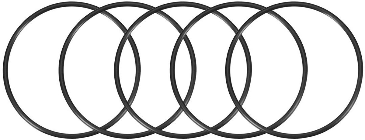 sourcing map 5 stuks metrische nitrilrubber O-ringen afdichting 115 mm AD 105 mm ID 5 mm breedte