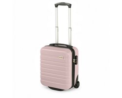 Princess Traveller Singapore - Underseater - Handbagage koffer - Licht roze - 40 × 30 × 20cm - 20 liter - Lichtgewicht reiskoffer