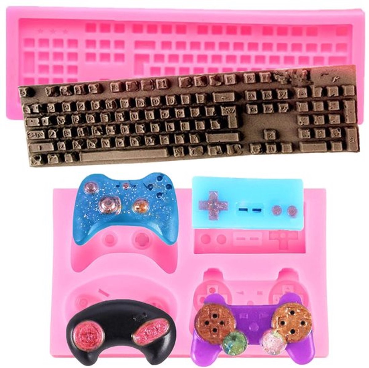 Cosensi - Dailygoods - Dailygoody - Bakvorm voor Gamepad - Siliconen