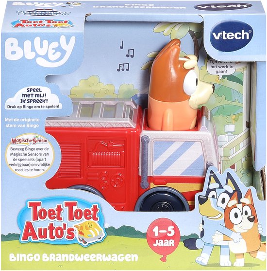 VTech - Toet Toet Auto's Bluey - Bingo Brandweerwagen van Vtech — afbeelding 2