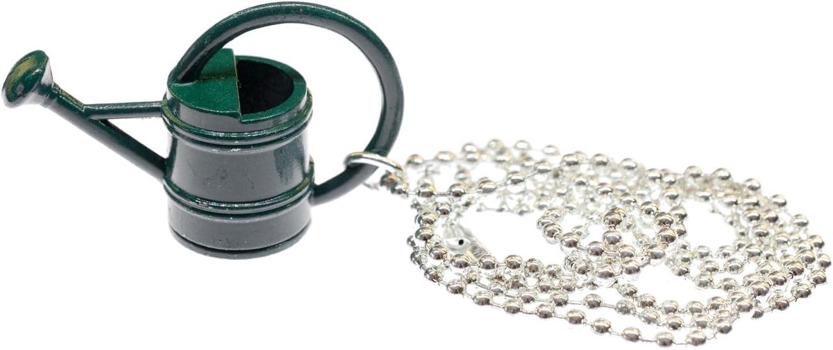 Gieter Pot Ketting 80Cm Bloem Tuinman Tuin Ewer Groen