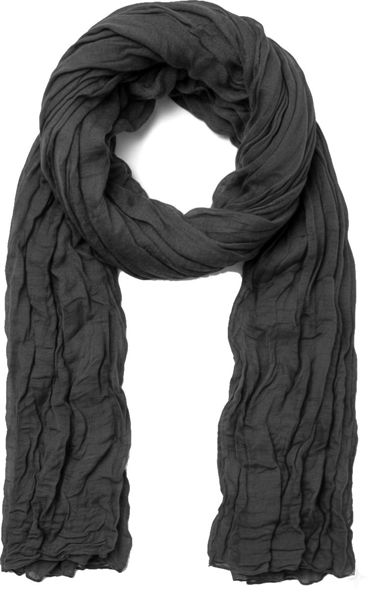Der Rich - Lichte geplooide halsdoek stola voor zomer herfst modeaccessoire - dames heren