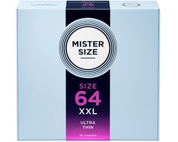 Mister Size 64 - Ultra Dunne XXL condooms - 36 - 36 stuks