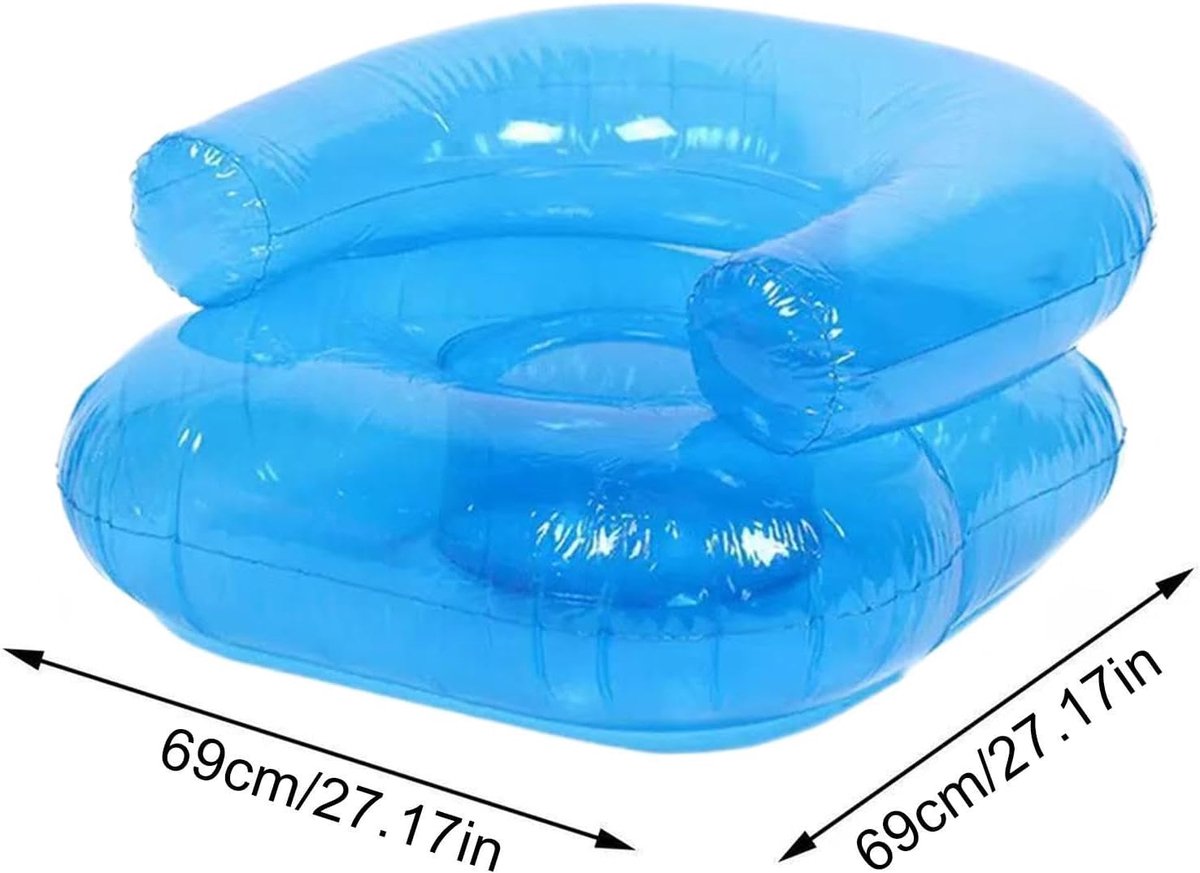 Opblaasbare Lounge Stoel,Comfortabele Opblaasbare Loungestoel Meubel | Bank,Voor In De Woonkamer, In De Slaapkamer, Lezen, Buiten, Kamperen, Op Het, Zwembad, Reizen, Feest – foto 2