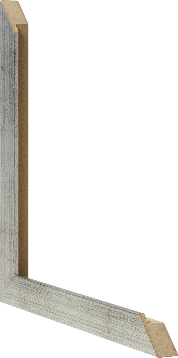 Fotolijst 36x48 cm - MDF - Zilver Antiek - Benno