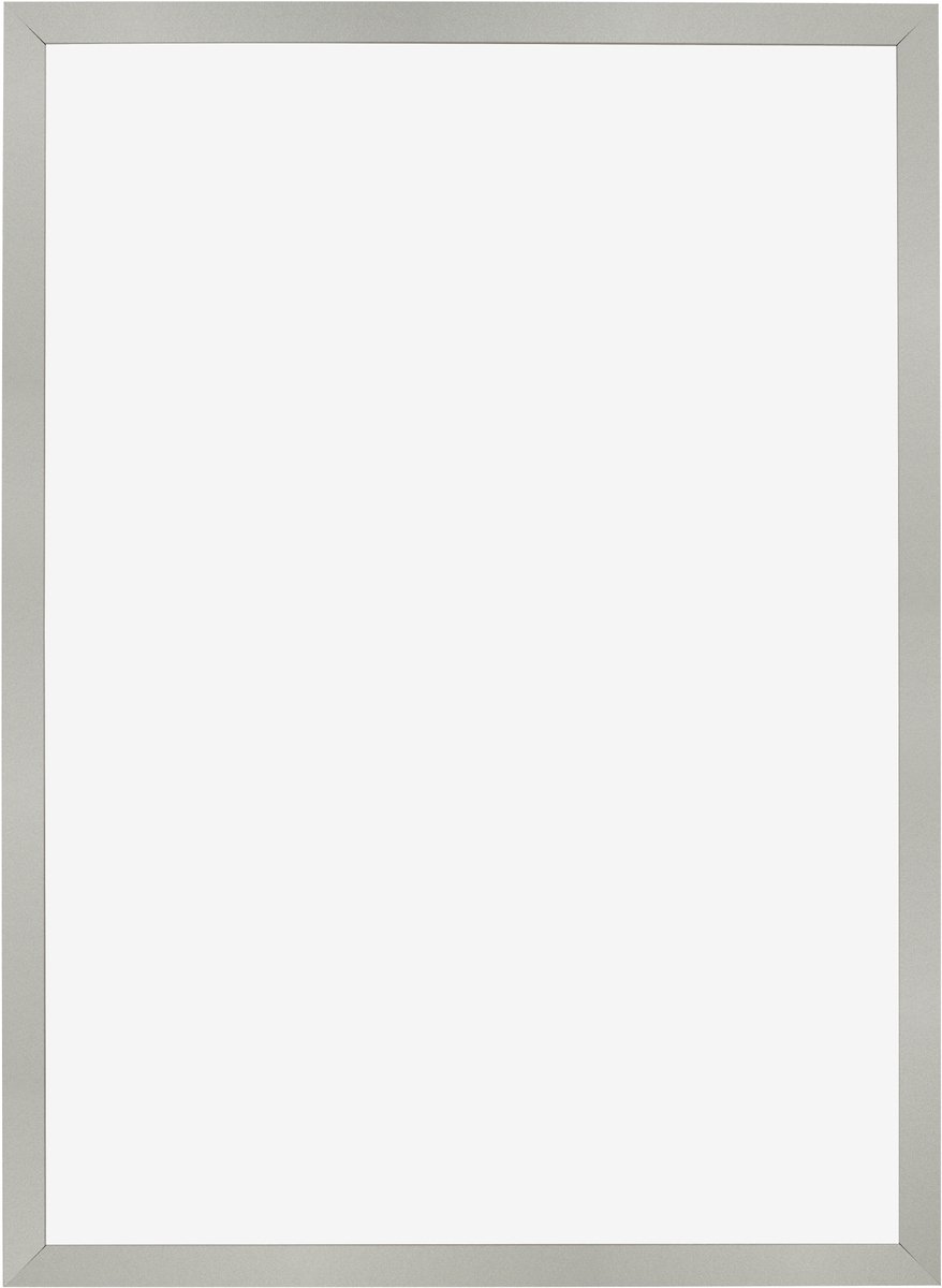 Fotolijst A3 29,7x42 cm - MDF - Zilver Mat - Benno