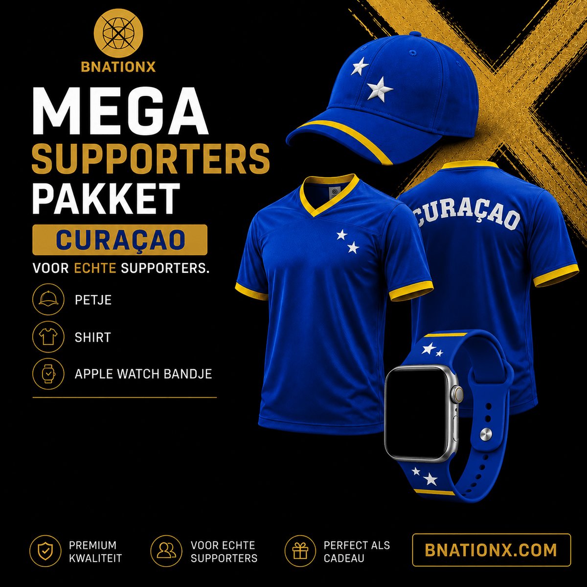MEGA SUPPORTERS WK PAKKET CURACAO